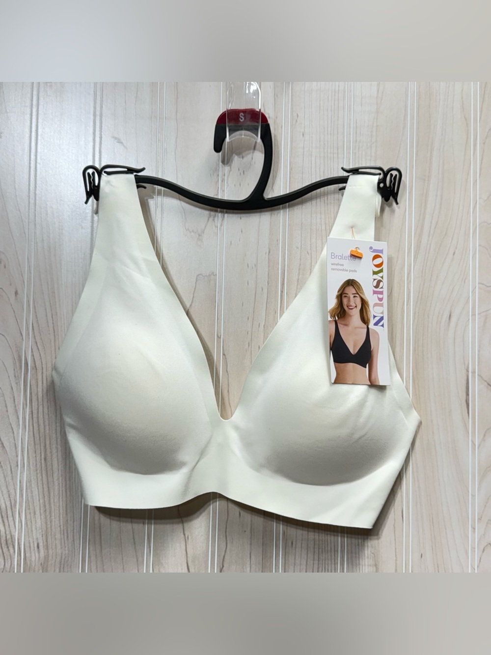 Wireless Seamless Molded Bra in Light Cream - Comfortable Everyday Support
